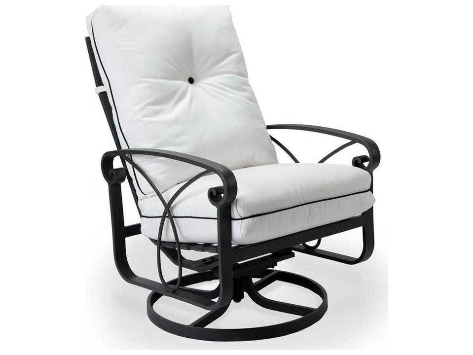 Palazzo Cushion Aluminum Arm Ultra Swivel Tilt Lounge Chair