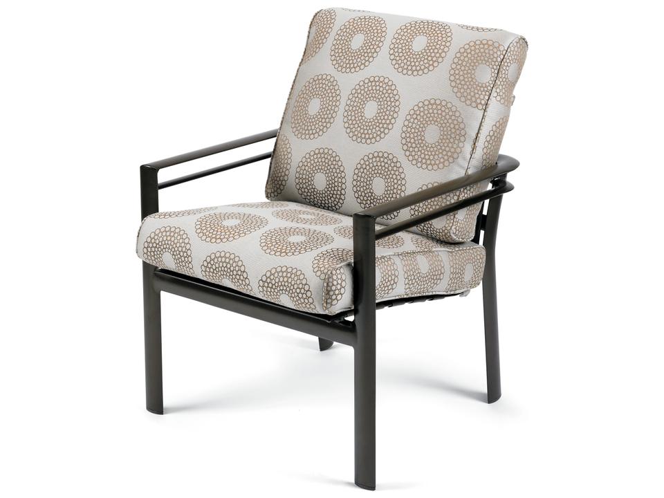 Southern Cay Cushion Aluminum Arm Dining Chair