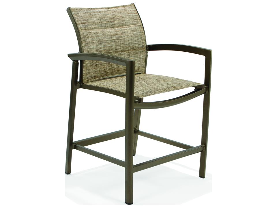 Whitlock Padded Sling Aluminum Counter Stool