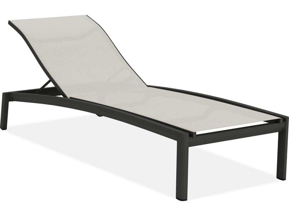 Whitlock Sling Outdoor Chaise Lounge with Aluminum Frame