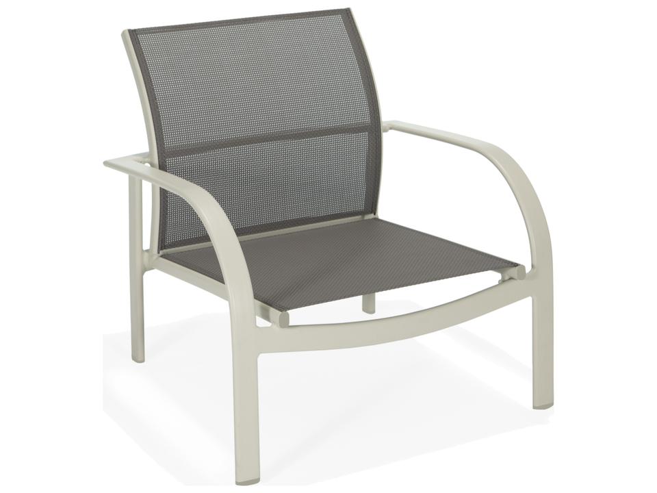 Coral Reef Sling Aluminum Nesting Spa Accent Chair