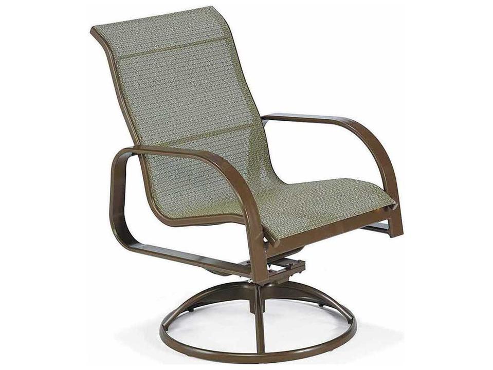 Seagrove II Sling Aluminum High Back Swivel Tilt Chair