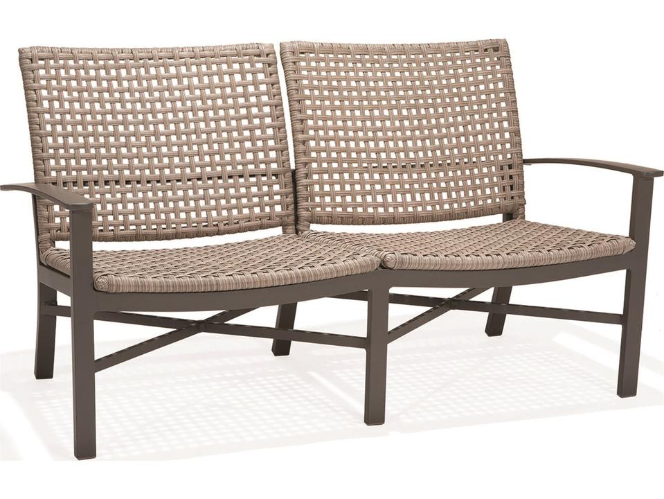Jasper Woven Aluminum Loveseat