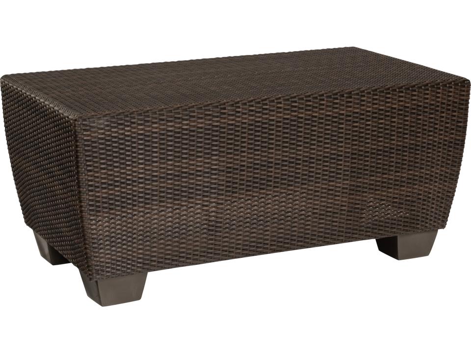 Saddleback Wicker Rectangular Table