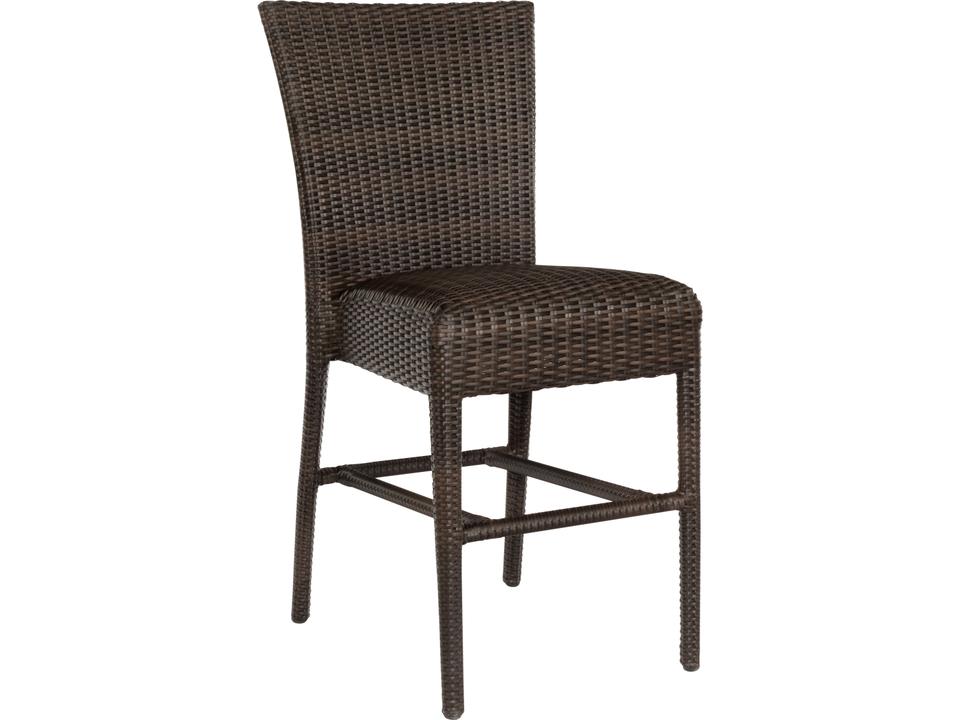 Whitecraft All Weather Wicker Padded Seat Outdoor Patio Counter Stool