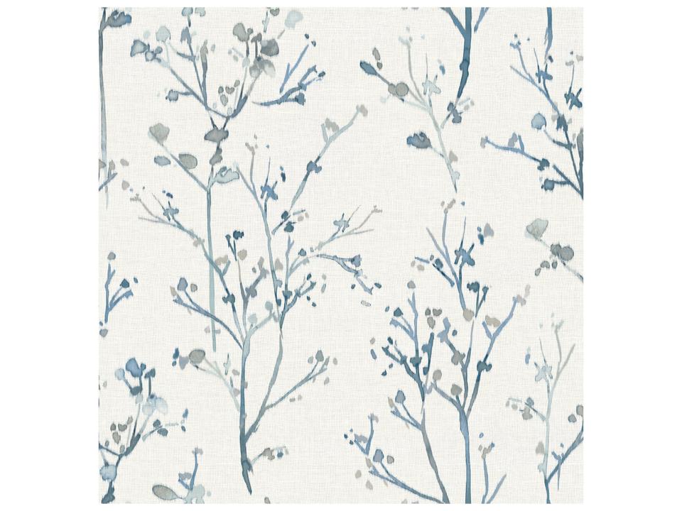 Drew & Jonathan Home Fifth Edition Blue Budding Branches Wallpaper