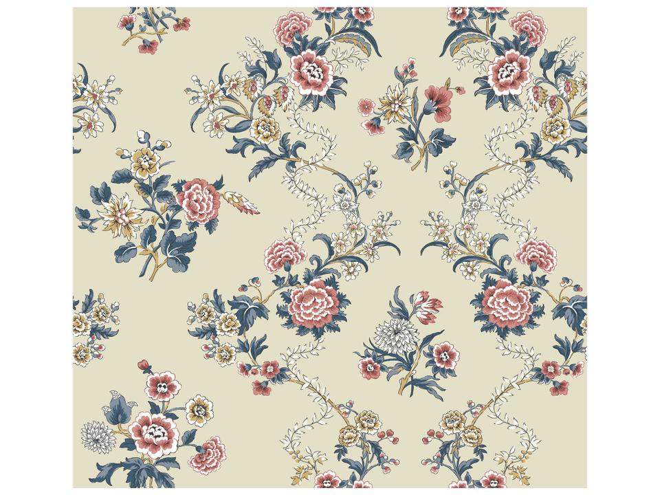Antonina Vella Rose Floral Trail Wallpaper