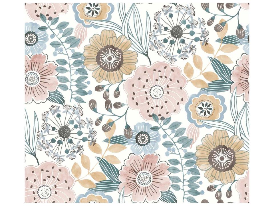 Artisan Studio Ochre & Ocean Wallpaper