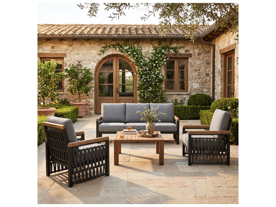Aluminum Cushion Lounge Set