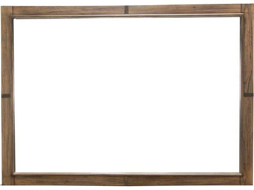 Del Mar Sound Rectangle Wall Mirror in Boardwalk Finish