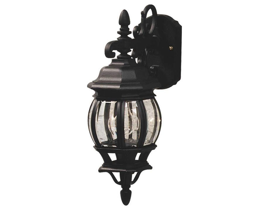 Classico 1-Light Outdoor Wall Light in White