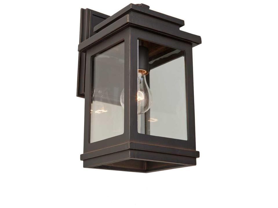 Freemont 1-Light Outdoor Wall Light in Oil Rubbed Bronze