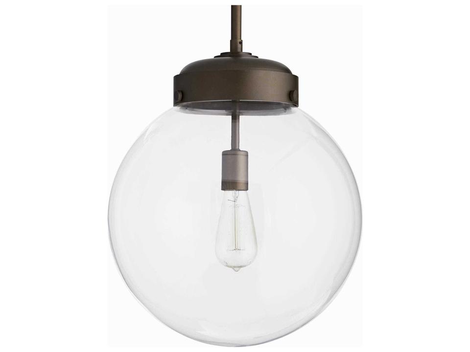 Reeves Large Outdoor Pendant Aged Brass