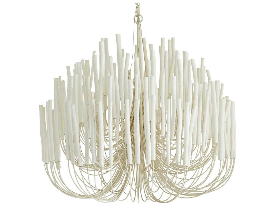 Chandelier Tilda Whitewashed Wood