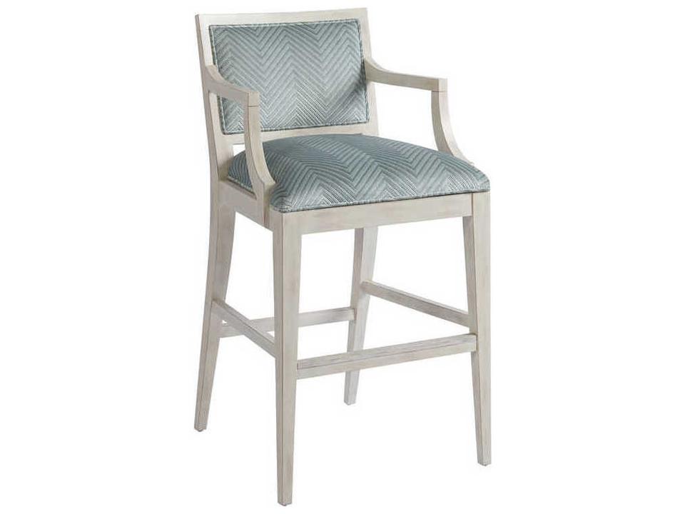 Newport Eastbluff Upholstered Bar Stool in Sailcloth