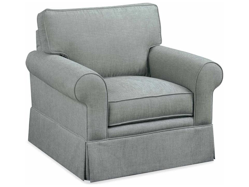 Benton Upholstered Accent Armchair with Rolled Arms