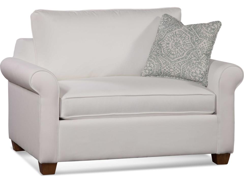 Park Lane Twin Sleeper Chair with Innerspring Mattress