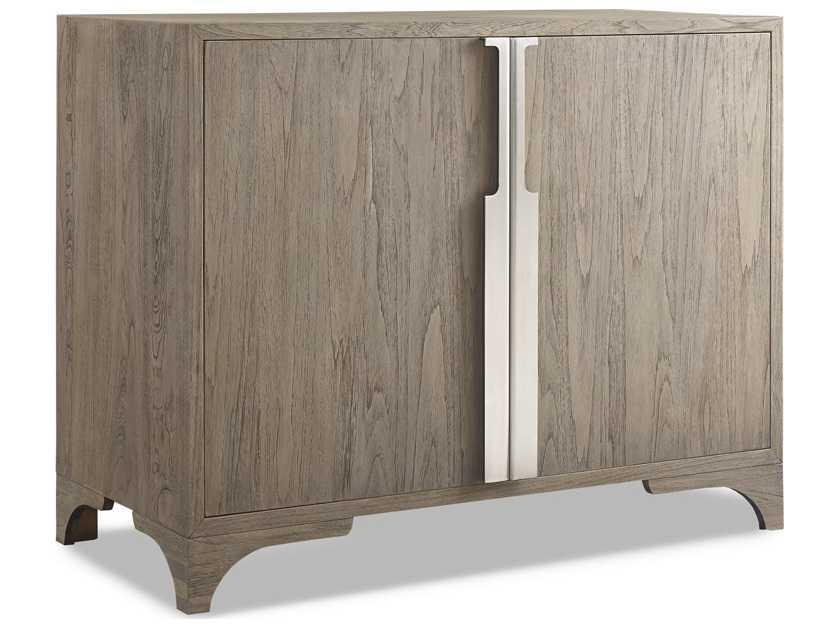 Furniture Palmer Two Door Accent Chest in Driftwood Teak