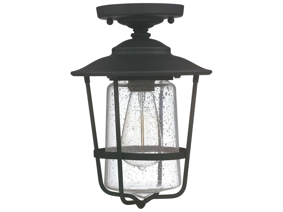 Creekside Black Outdoor Ceiling Light