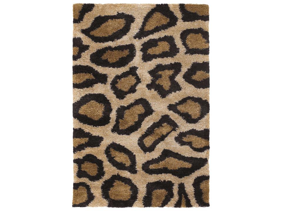 Amazon AMA-5602 Hand-Woven Wool and Polyester Area Rug with Animal Print