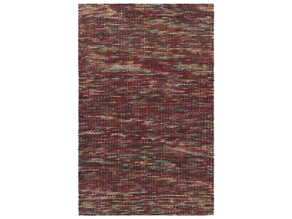 Argos Multi-Color Hand-Woven Wool Area Rug with Cotton Backing