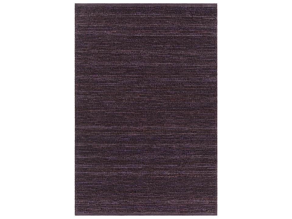 Arlene Hand-Woven Jute Area Rug in Purple