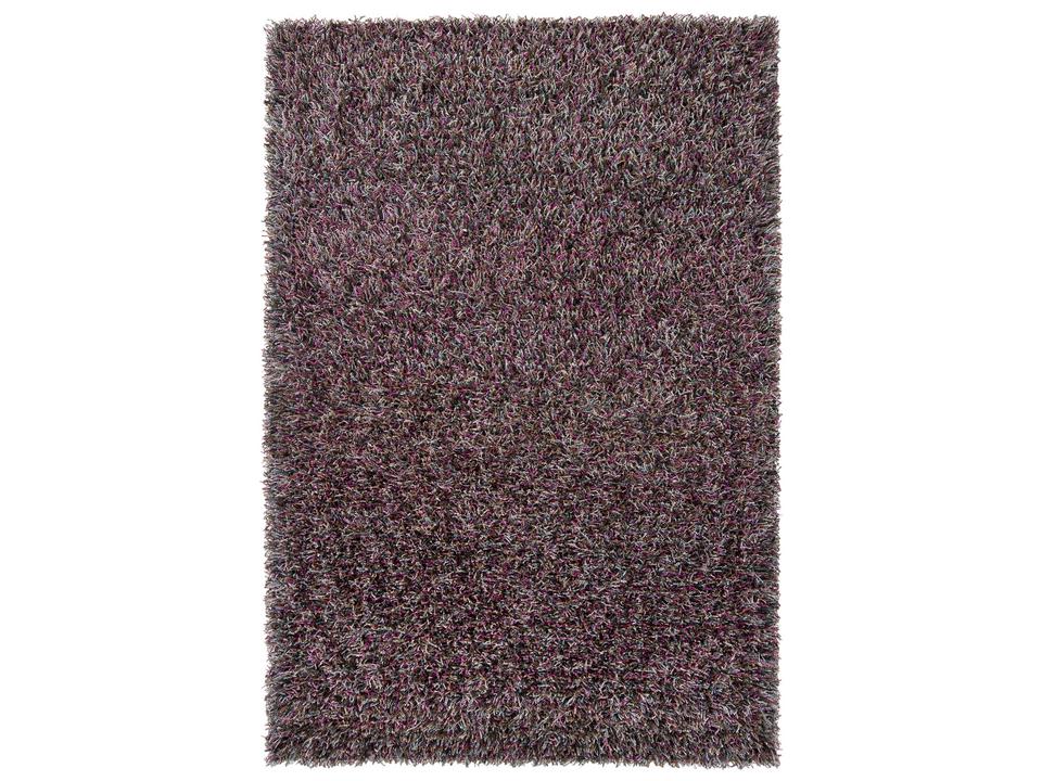 Astrid Shag Area Rug in Purple Multi-Color