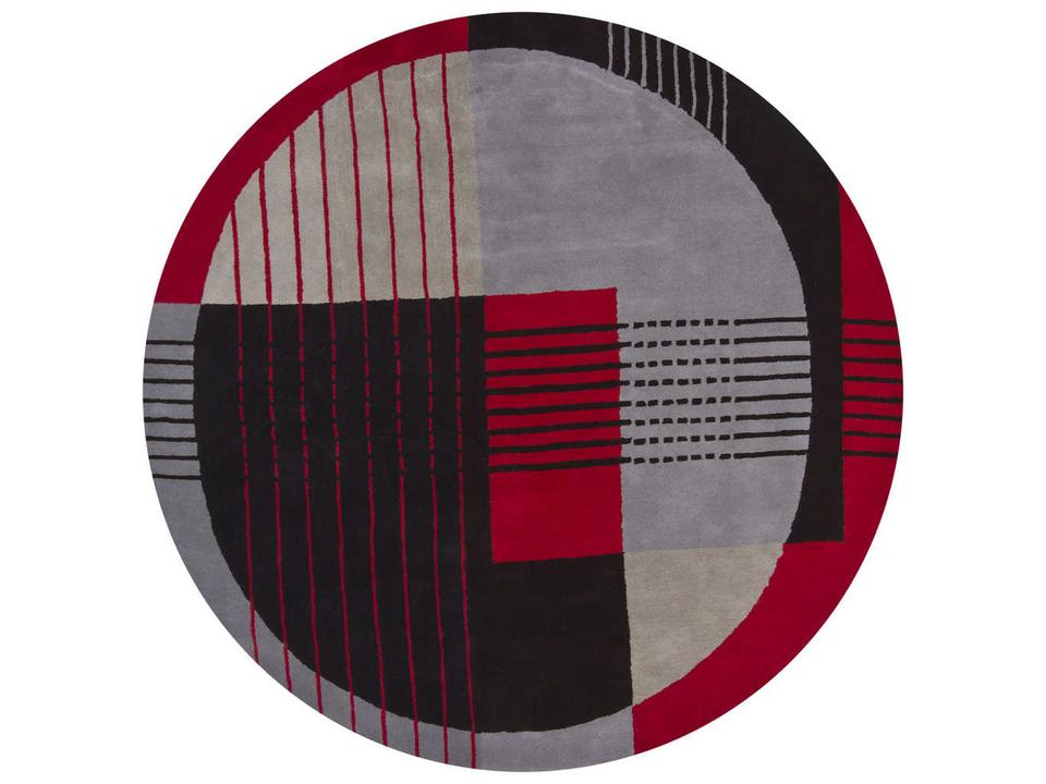 Daisa 25 Round Hand-Tufted New Zealand Wool Area Rug