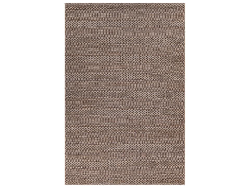 Deana Hand-Woven Jute and Cotton Area Rug in Grey