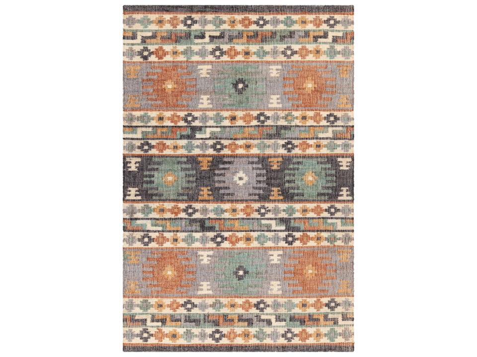 Ethel Southwestern Hand-Woven Jute and Cotton Area Rug