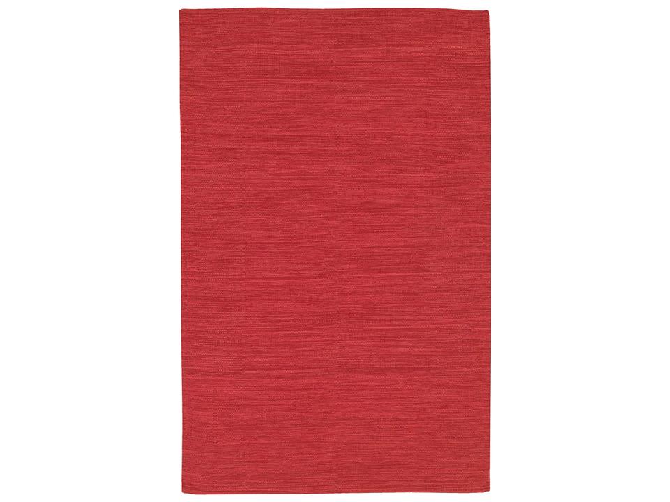 Area Rug India Dark Red Hand Woven Cotton