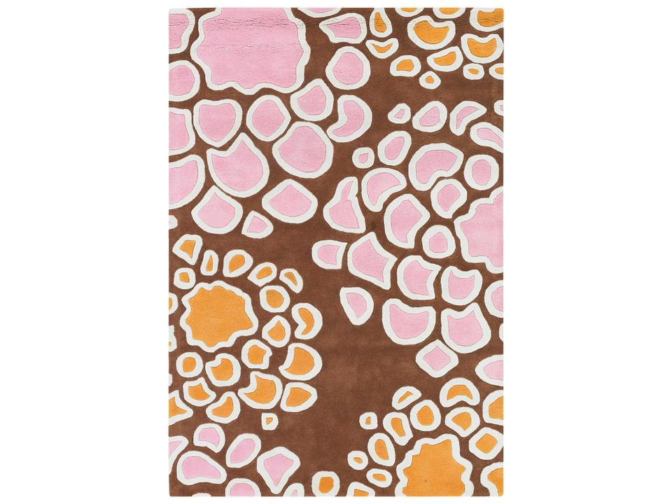Inhabit Hand Tufted Wool Area Rug in Multi-Color With Brown Tones