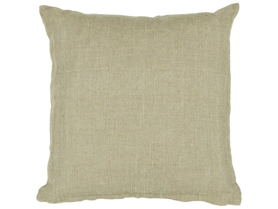 CUS28028 Handmade Accent Cushion in Natural Cotton Linen Blend