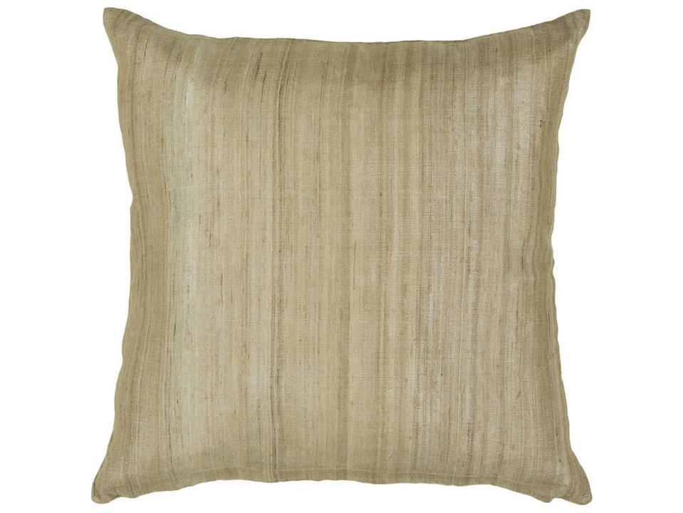 Natural Handmade Silk Accent Pillow