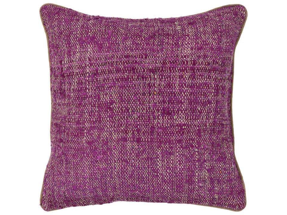 CUS-28011 Handmade Silk Textured Pillow in 18-Inch Square
