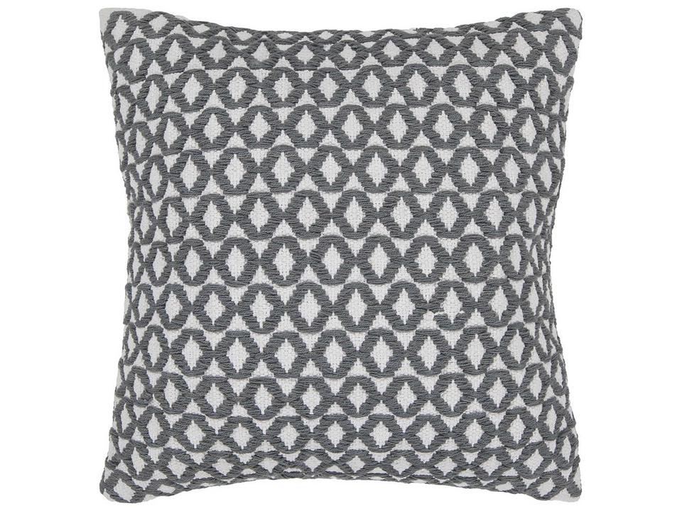 White Grey Pillow
