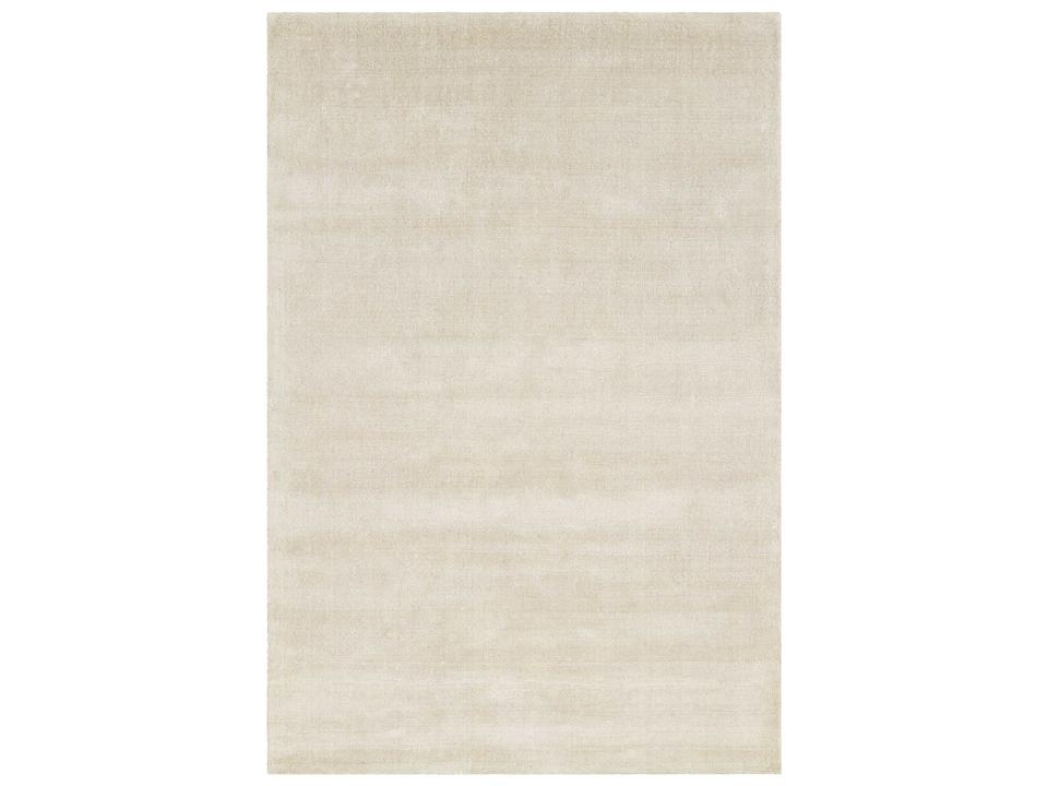 Sopris Hand Woven Art Silk Area Rug in Ivory