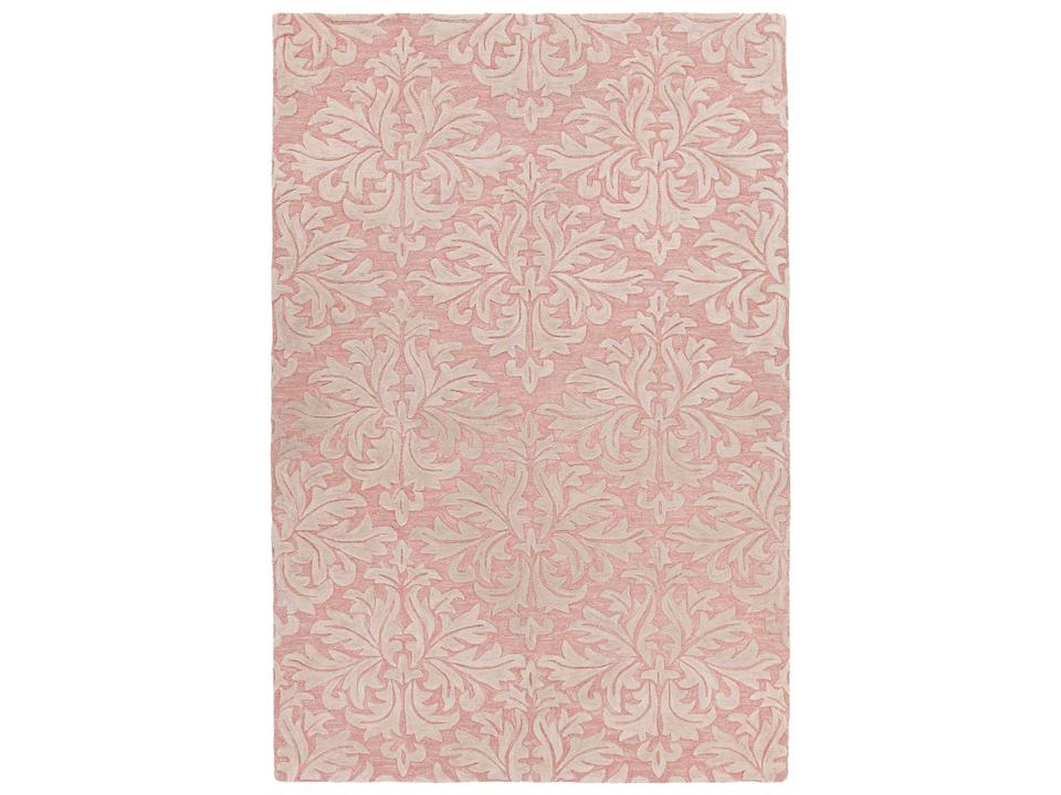 Yelena Damask Hand-Tufted Wool Area Rug