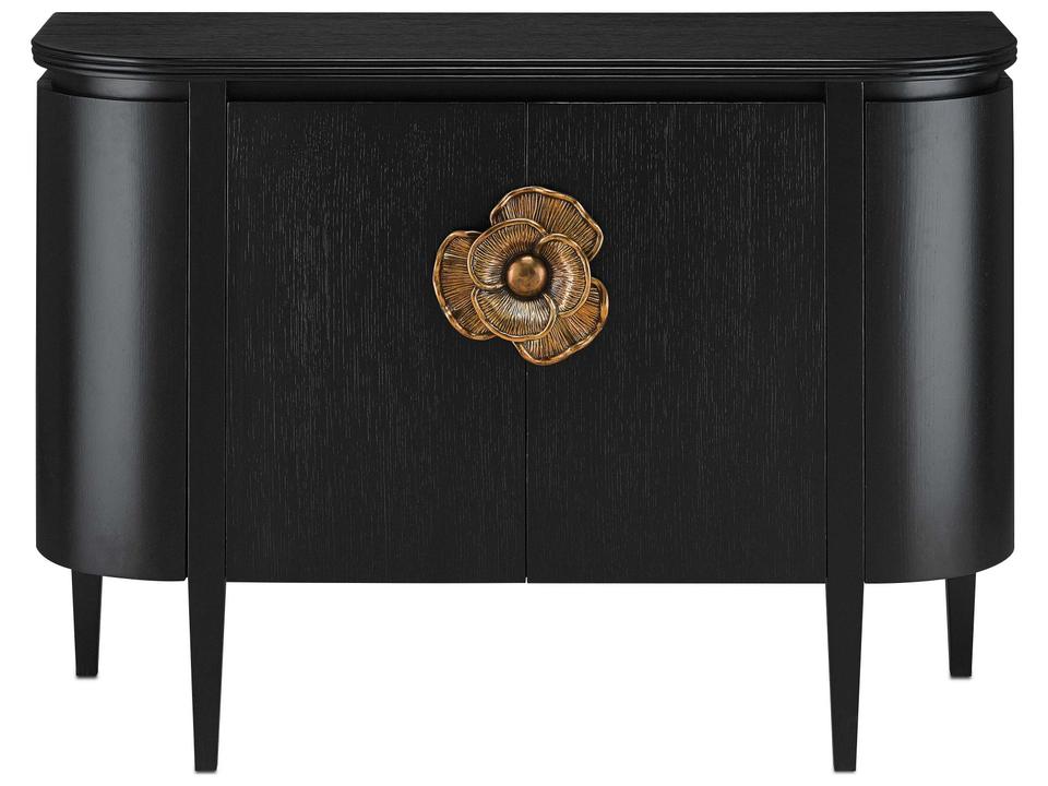 Vistas Demilune Accent Cabinet