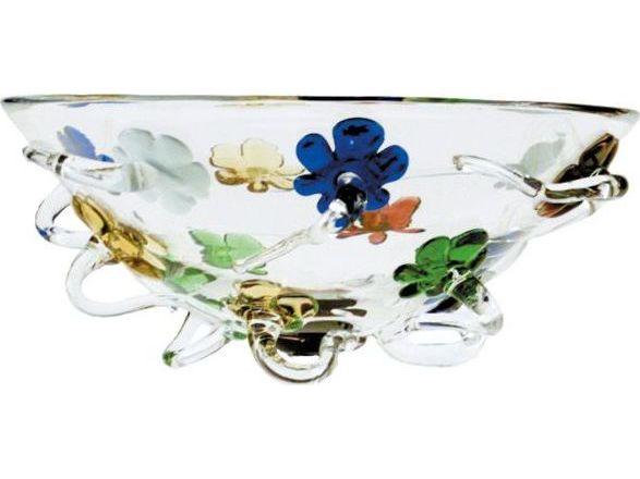 Borek Sipek Prounier Clear Glass Centerpiece