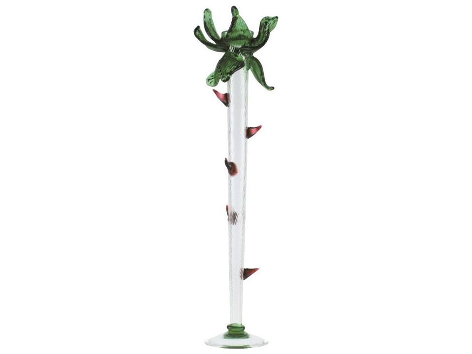 Borek Sipek Peary I Clear And Green Glass Vase