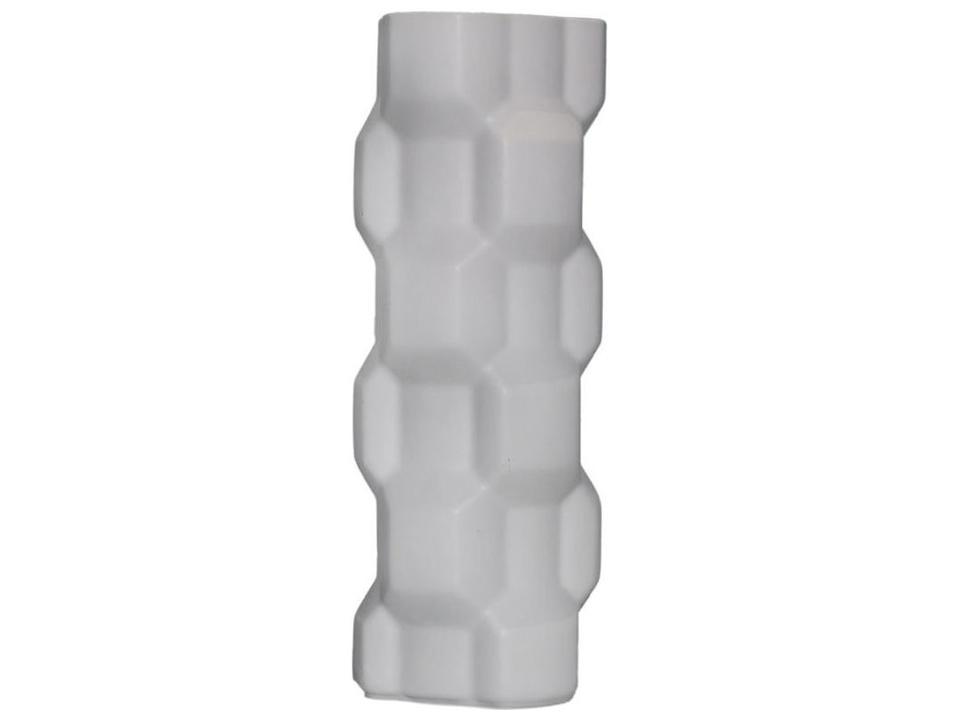 Gear By Philippe Bestenheider Tall Matte White Vase