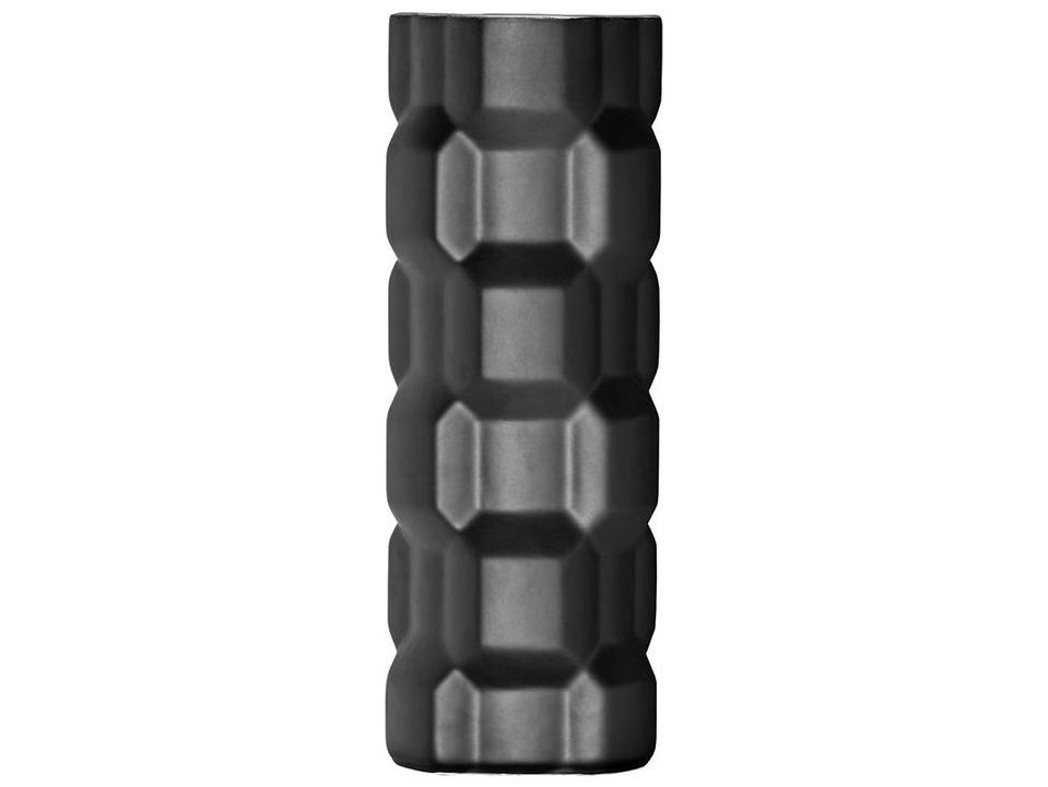 Gear By Philippe Bestenheider Tall Matte Black Vase