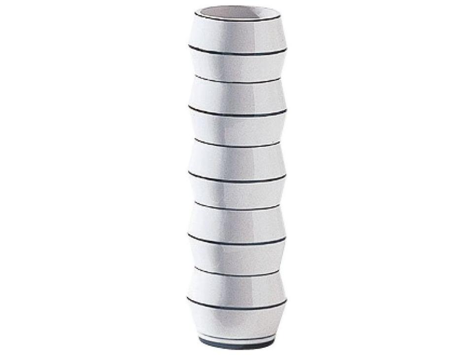 Linde Burkhardt Regnard I White Vase With Black Decoration