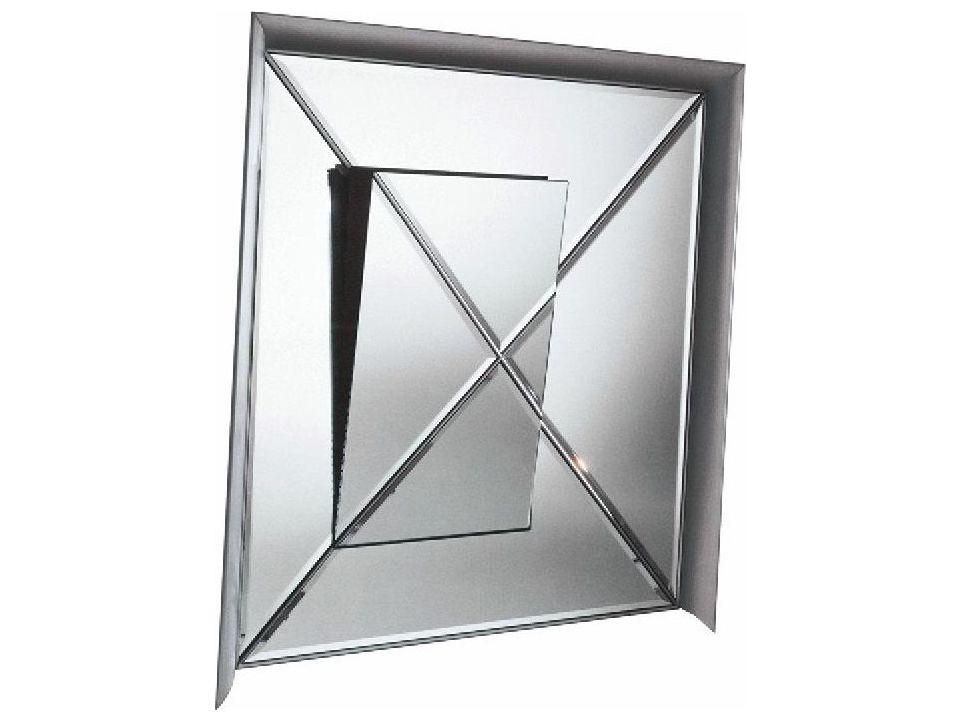 Osmond By Pietro Derossi Square Aluminum Mirror