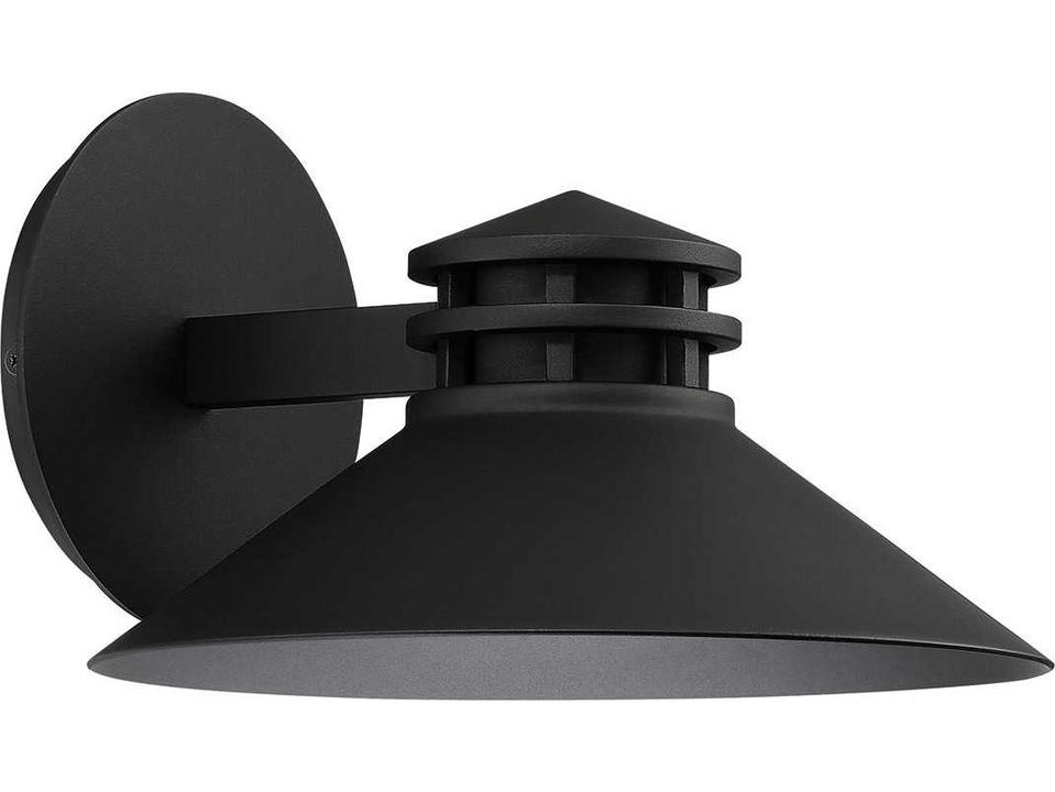 dweLED Sodor Outdoor Wall Light Modern Black
