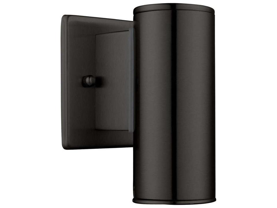 Riga 1-Light Outdoor Wall Sconce in Matte Black