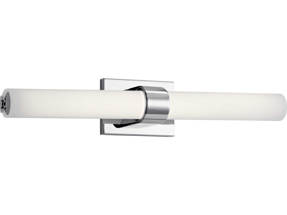Izza 1-Light Chrome Glass LED Vanity Light