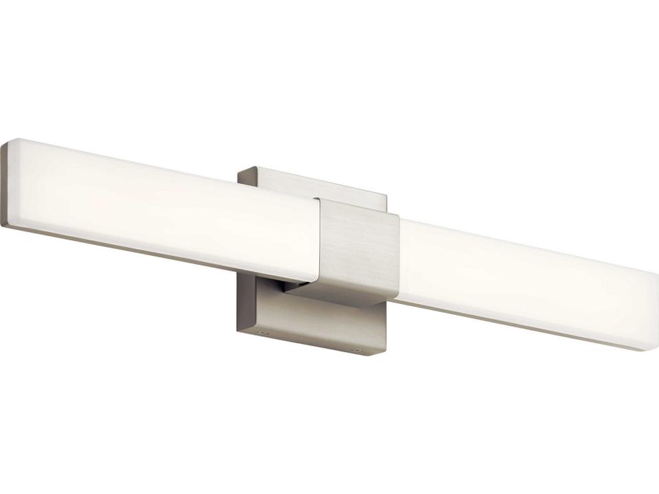 Neltev 1-Light Satin Nickel LED Vanity Light