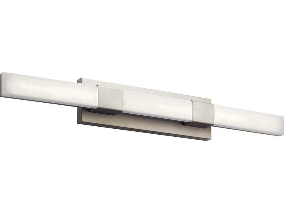 Neltev 1-Light Satin Nickel LED Vanity Light